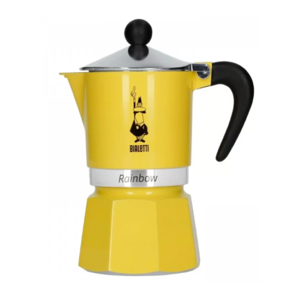 Moka kávovar 3 šálky (150ml) žltá